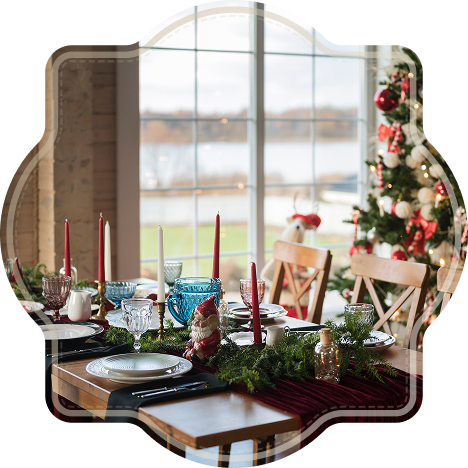 Créez l'instant  magique avec nos salles 